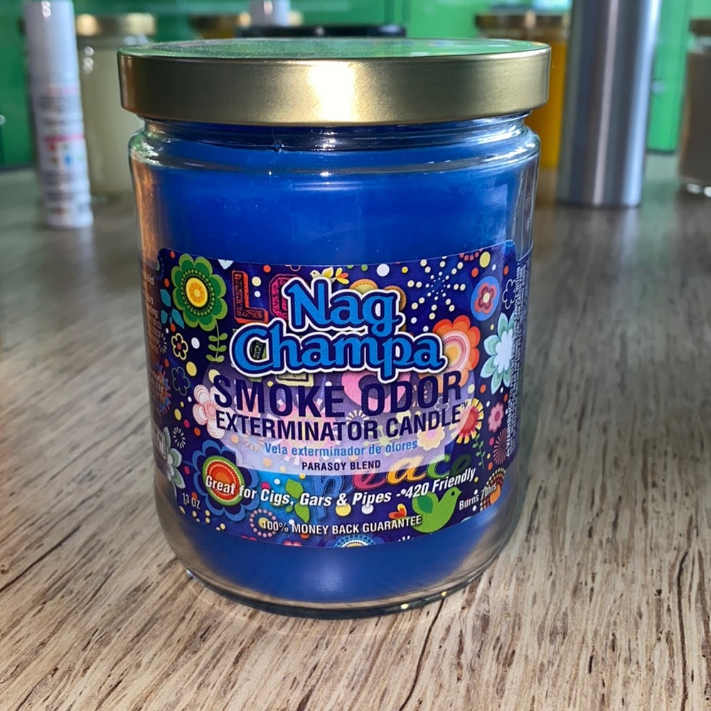 Odor exterminator candle Nag champa